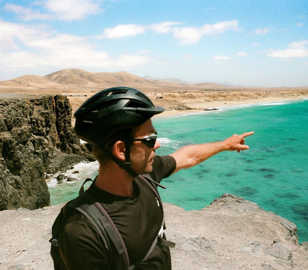 Ruta en E-Bike por la costa de Fuerteventura